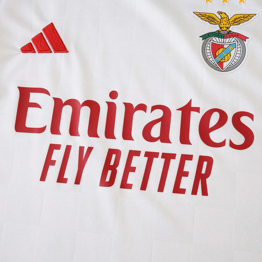 Camisa oficial infantil Benfica Mini Mantos branca. Kit torcedor perfeito para o pequeno craque