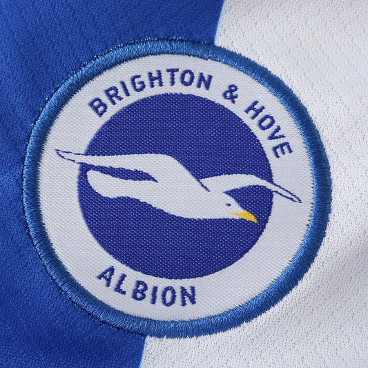 Camisa infantil oficial Brighton, Mini Mantos. O kit de futebol perfeito