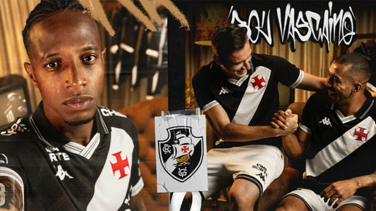 A Nova Camisa Titular Preta do Vasco 2025/2026 chegou!
