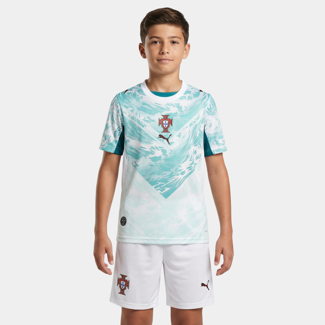 Kit Infantil Portugal II 2026 | Copa do Mundo
