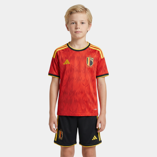 Kit Infantil Belgica I 2026 | Copa do Mundo