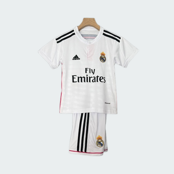 Kit Infantil Retrô Real Madrid I 14/15