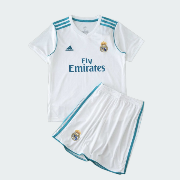 Kit Infantil Retrô Real Madrid I 17/18
