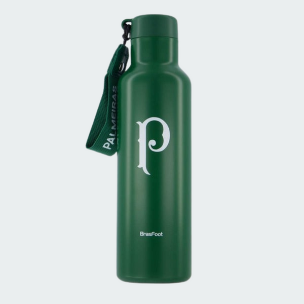 Garrafa Palmeiras Steam Metal Verde