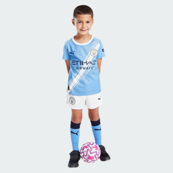 Kit Infantil Manchester City I 25/26