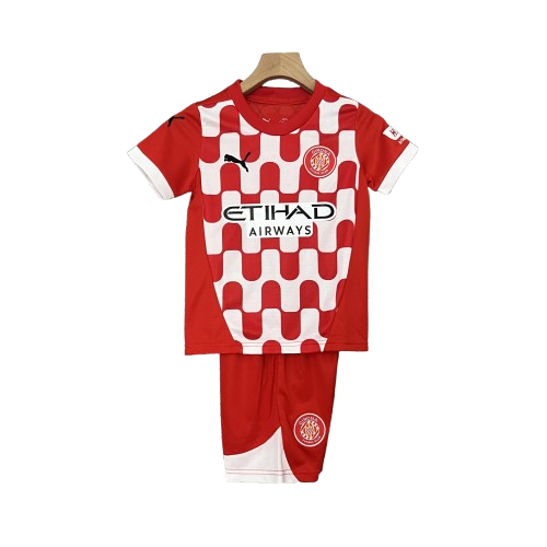 Camisa infantil do Girona I 24/25. Estilo e qualidade para os fãs do clube. Compre agora!
