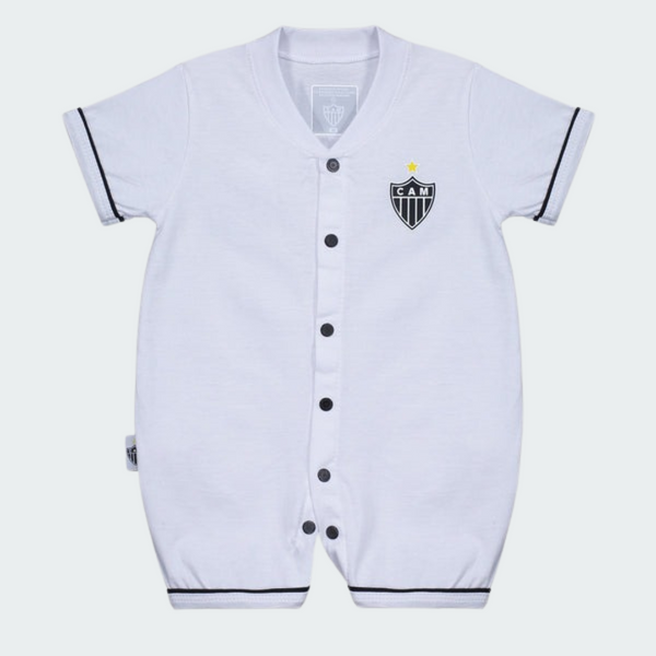 Macacão Atlético Mineiro Curto Branco
