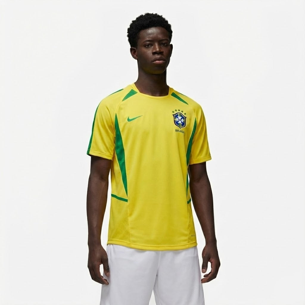 Camisa Brasil Retrô I 2002