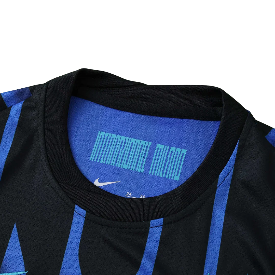 Camisa oficial Inter Milan infantil kit 2024 Mini Mantos Conforto e estilo para pequenos torcedores