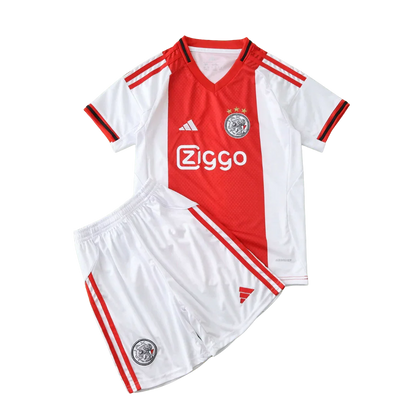 Kit oficial infantil camisa e shorts Ajax Mini Mantos
