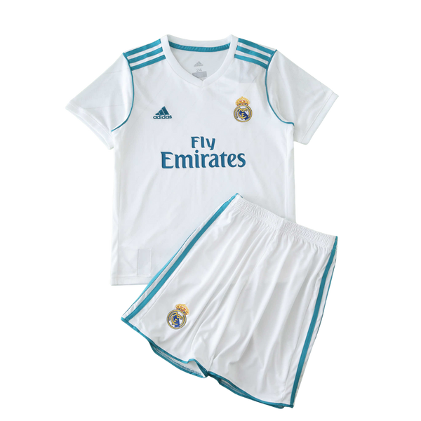 Kit Infantil Retrô Real Madrid I 17/18