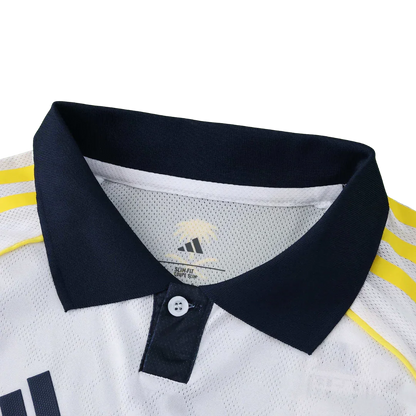 Kit camisa infantil oficial Flamengo Mini Mantos. Detalhe da gola