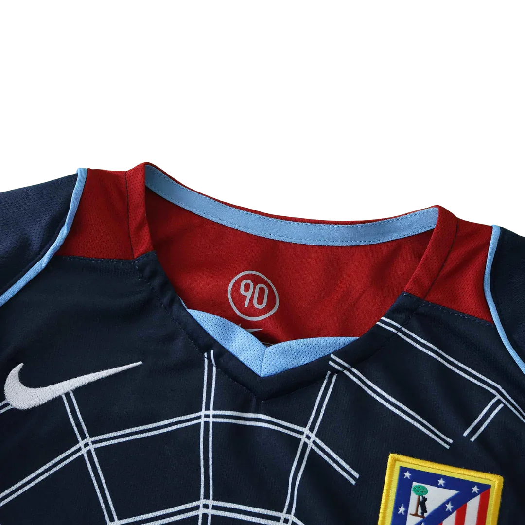 Kit infantil oficial Mini Mantos Atlético de Madrid, camisa 4