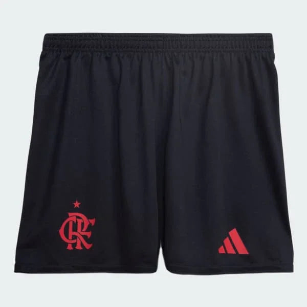 Shorts Flamengo oficial infantil Mini Mantos, um kit que inclui camisa e shorts para torcedores