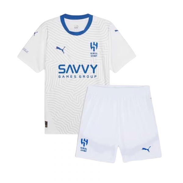 Camisa infantil do Al Hilal II 24/25. Ideal para os pequenos torcedores. Adquira já!