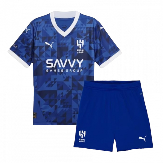 Camisa infantil do Al Hilal I 24/25. Estilo e qualidade para os fãs do clube. Compre agora!