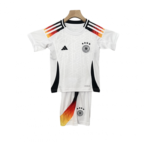 Camisa infantil da Alemanha I 24/25. Perfeita para os pequenos torcedores. Garanta a sua!
