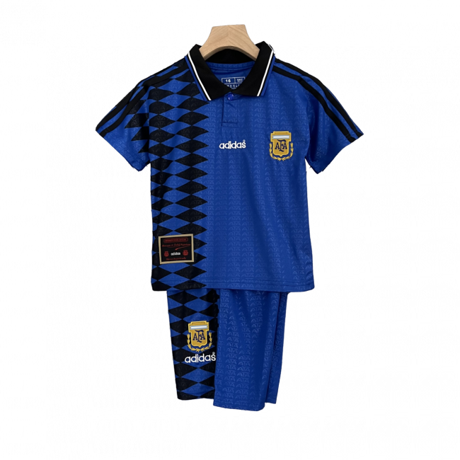 Camisa infantil retrô da Argentina II 1994. Estilo e nostalgia para os fãs. Compre agora!