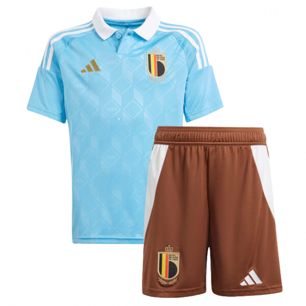 Camisa infantil da Bélgica II 24/25. Ideal para os pequenos torcedores. Adquira já!