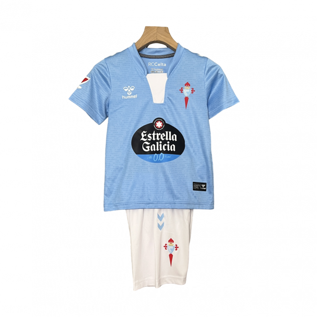 Camisa infantil do Celta Vigo I 24/25. Conforto e paixão pelo clube. Compre já!
