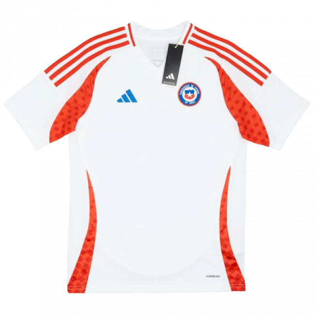 Camisa infantil do Chile II 24/25. Perfeita para os pequenos torcedores. Garanta a sua!