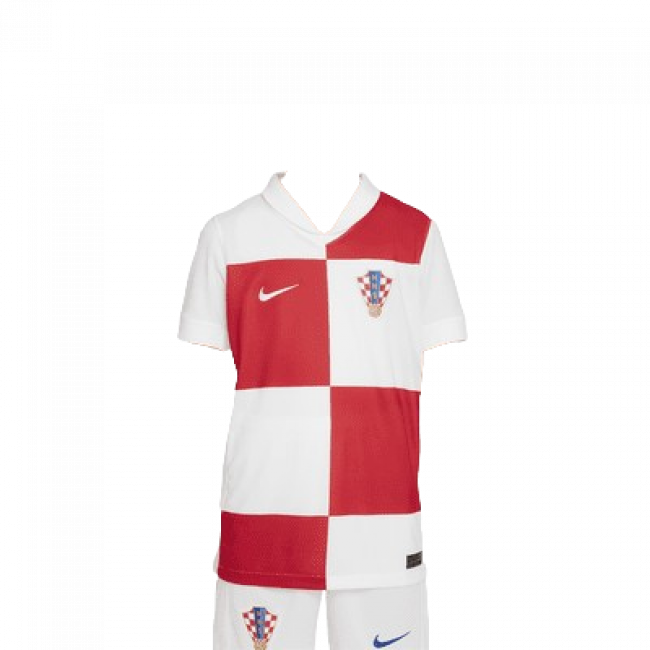 Camisa infantil da Croácia I 24/25. Ideal para os pequenos torcedores. Adquira já!