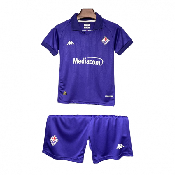 Camisa infantil da Fiorentina I 24/25. Perfeita para os pequenos torcedores. Garanta a sua!