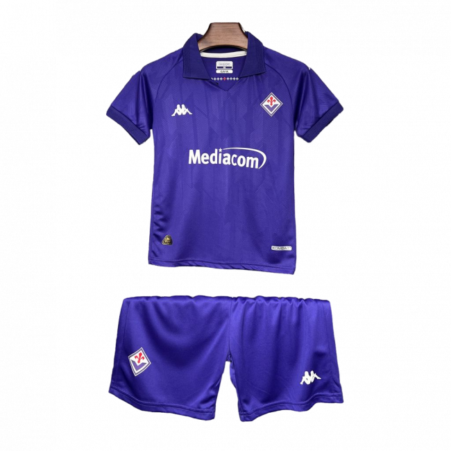 Camisa infantil da Fiorentina I 24/25. Perfeita para os pequenos torcedores. Garanta a sua!