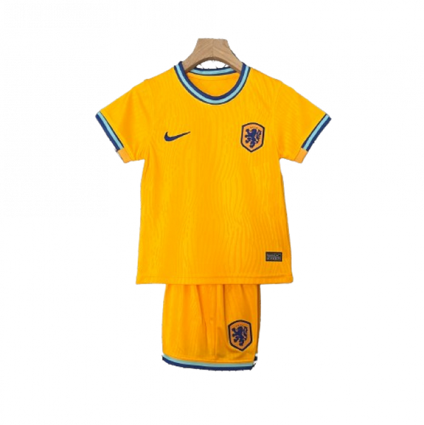 Camisa infantil da Holanda I 24/25. Perfeita para os pequenos torcedores. Garanta a sua!