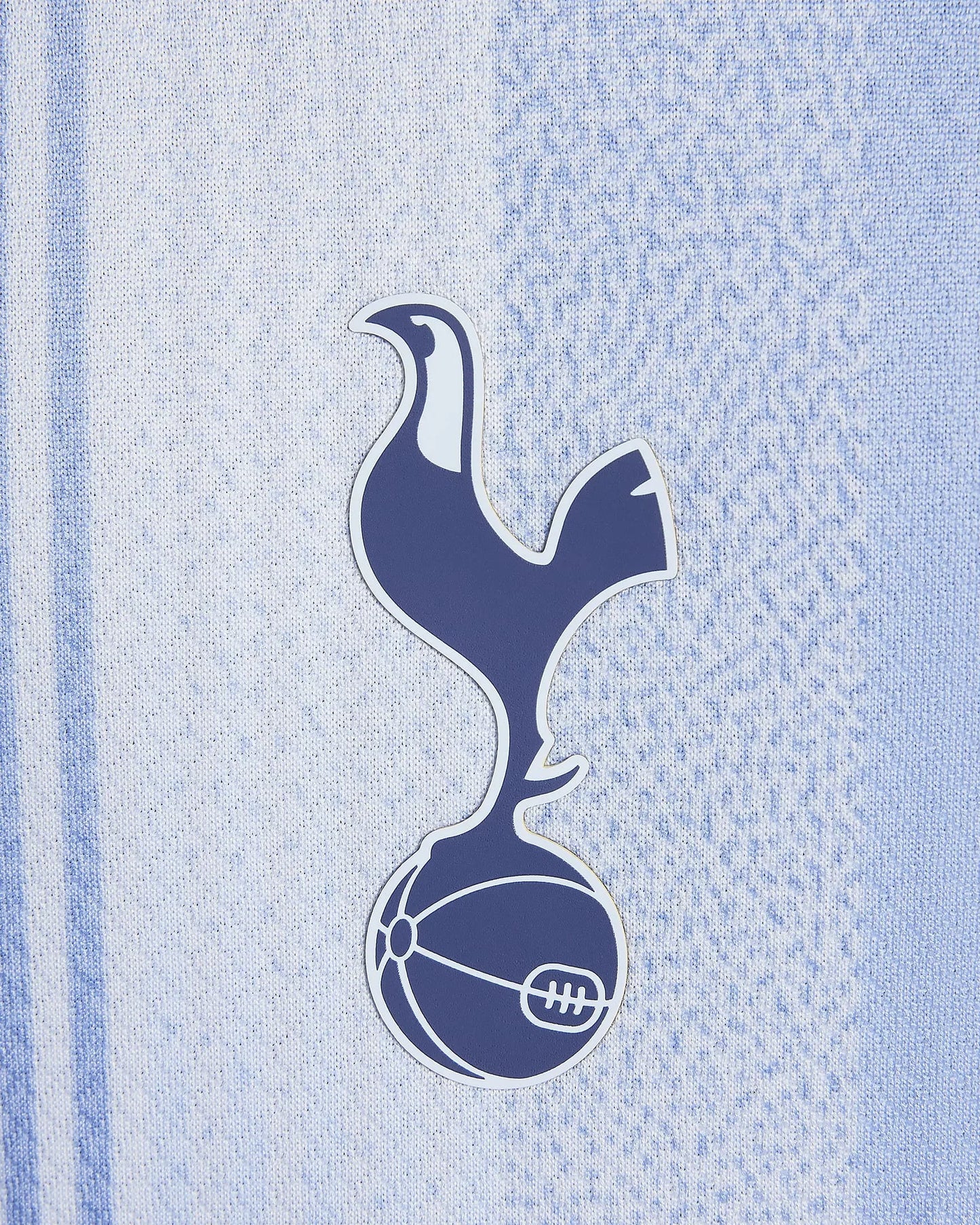 Mini Mantos: Camisa oficial Tottenham Hotspur infantil, kit azul claro com escudo do time