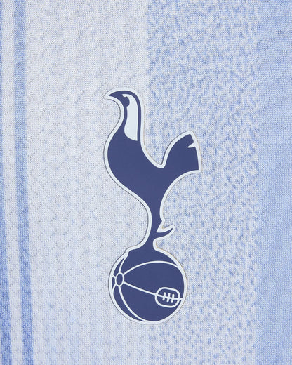 Mini Mantos: Camisa oficial Tottenham Hotspur infantil, kit azul claro com escudo do time
