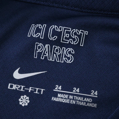 Camisa oficial infantil PSG Dri-Fit ICI C'EST PARIS. Kit Mini Mantos.