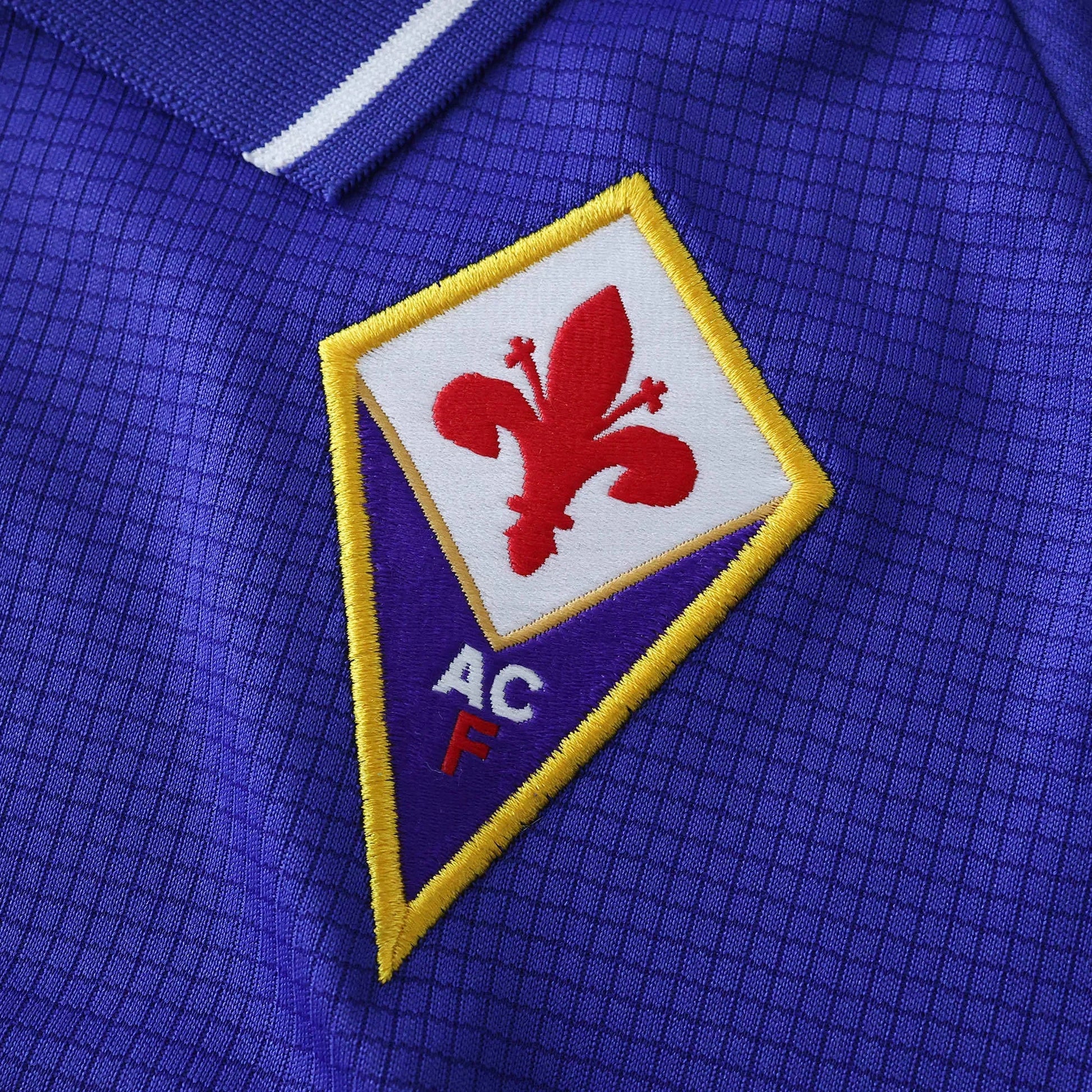 Camisa oficial Fiorentina infantil, kit Mini Mantos roxo, patch AC F