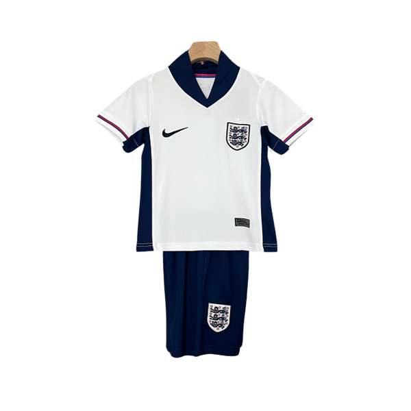 Camisa infantil da Inglaterra I 24/25. Ideal para os pequenos torcedores. Adquira já!