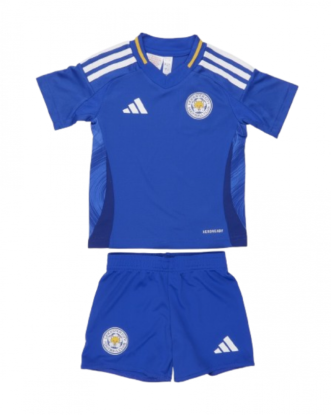 Camisa infantil do Leicester I 24/25. Estilo e qualidade para os fãs do clube. Compre agora!