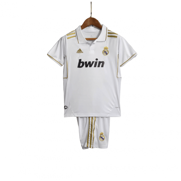 Kit Infantil Retrô Real Madrid I 11/12