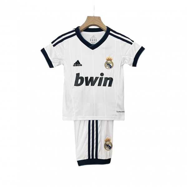 Kit Infantil Retrô Real Madrid I 12/13