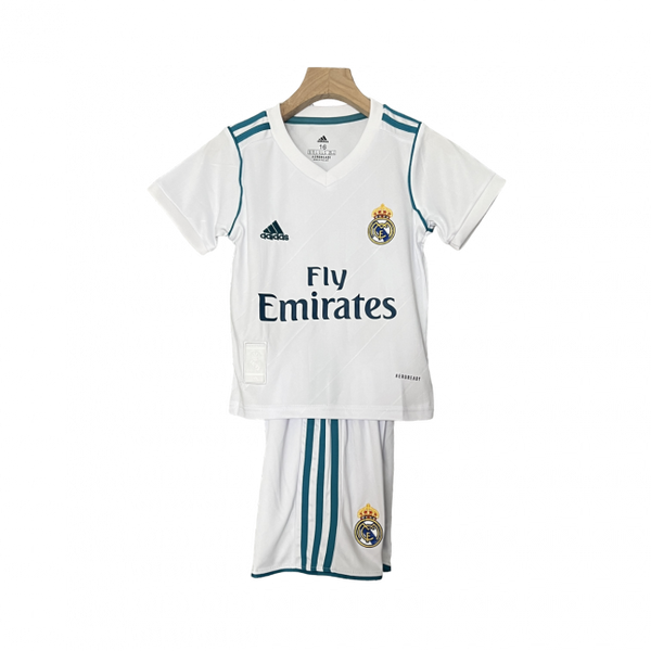 Kit Infantil Retrô Real Madrid I 17/18