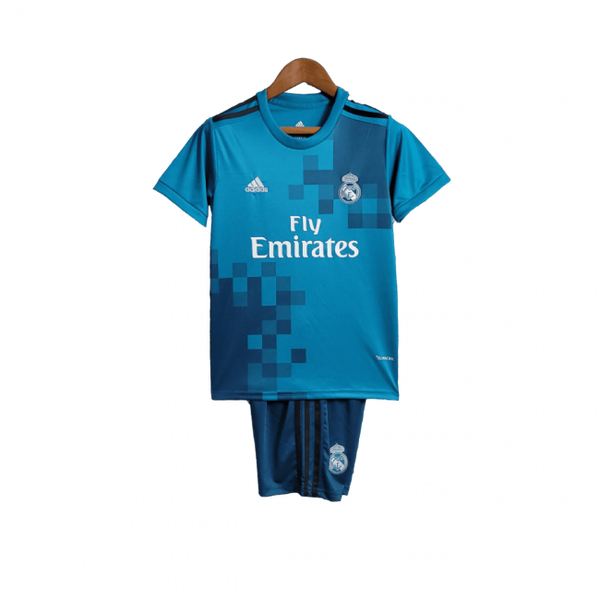 Kit Infantil Retrô Real Madrid III 17/18