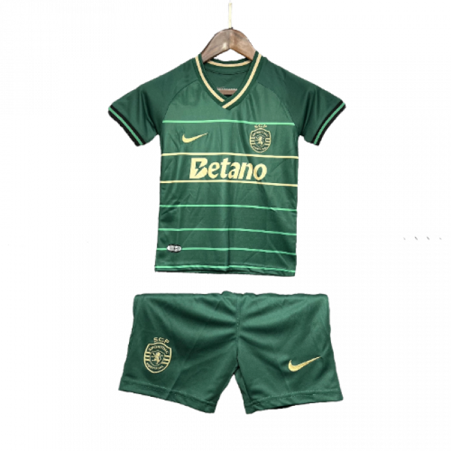 Camisa infantil do Sporting II 24/25. Conforto e paixão pelo clube. Compre já!