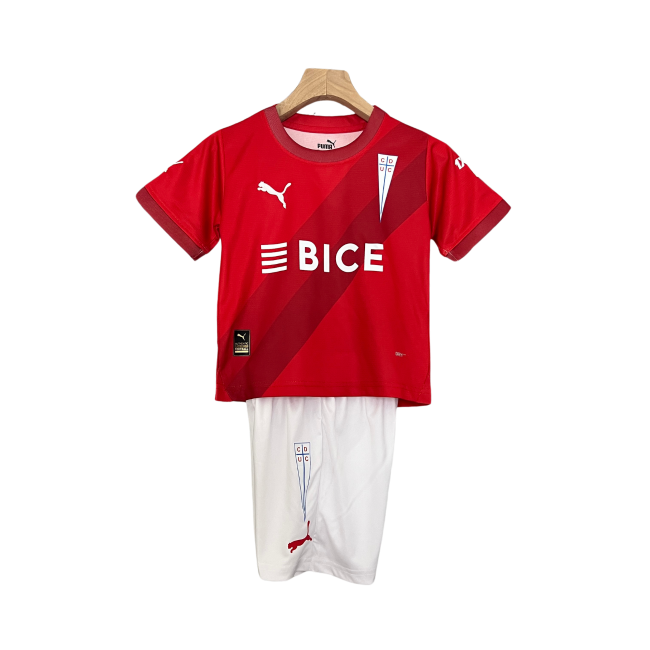 Camisa infantil da Universidad Católica II 24/25. Ideal para os pequenos torcedores. Adquira já!